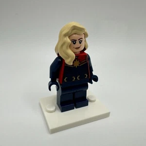 LEGO Captain Marvel Carol Danvers Minifigure from 76232 The Hoopty NEW SH911 - Picture 1 of 3