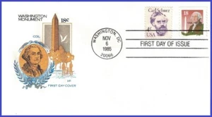 USA3 #2149 U/A HOUSE OF FARNAM FDC   George Washington & Monument - Picture 1 of 1