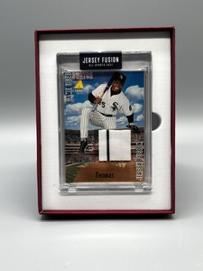 1997 FRANK THOMAS CHICAGO WHITE SOX GAME JERSEY FUSION 2021 Sportcards