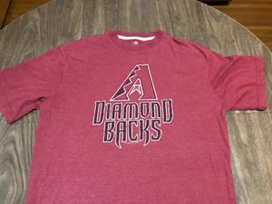 Arizona Diamondbacks Large Red T Shirt MLB Genuine Merchandise - Picture 1 of 6