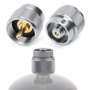 30mm 1Lb. Adapter Für Öfen Gas Propan Zylinder Kupplung Kanister Ventil Aluminum - Bild 1 von 12