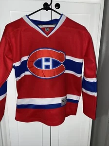MONTREAL CANADIANS Hockey Jersey SUBBAN S/M REEBOK Sewn NHL LOGO #76 Thick - Picture 1 of 6