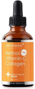 Retinol Vitamin C Collagen | Super Charged Anti-Aging Serum for Face | Pharma... - Picture 1 of 6