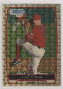 2012 Bowman Draft Chrome Draft Picks Superfractors 1/1 Mike Morin #BDPP111 1g3