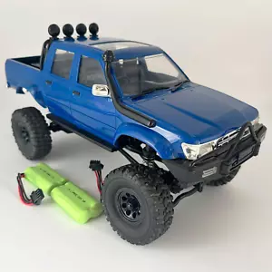 WPL C64-1 RC Crawler 4X4 RC Truck scala 1/16 telecomando Rock Crawler off Roa - Foto 1 di 8