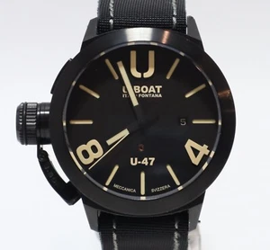 U-Boat U-47 Classico Ref. 9160 Edizione Speciale 47mm 100M Black Automatic Watch - Picture 1 of 24