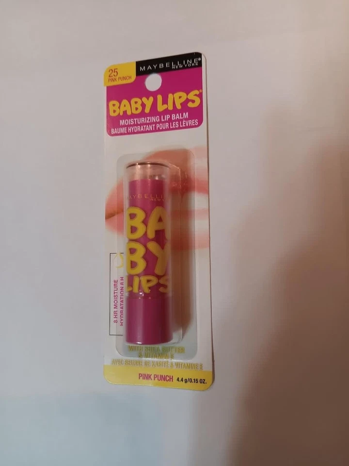 Maybelline Baby Lips Moisturizing Lip Balm 25 Pink Punch