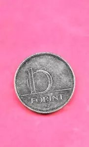 HUNGARY KM695 2005 UNC-UNCIRCULATED MINT OLD 10 FORINT LARGE COIN - Picture 1 of 1