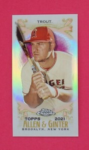 2021 Topps Allen and Ginter Chrome Mini Baseball - Pick Your Cards