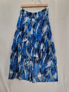 Falda azul alta-baja New York Clothing Co. talla XL - Imagen 1 de 7