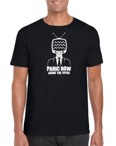 ¡Pánico ahora evita las prisas! | Camiseta Mass Media Hysteria Inc | Paranoia United | - Imagen 1 de 6