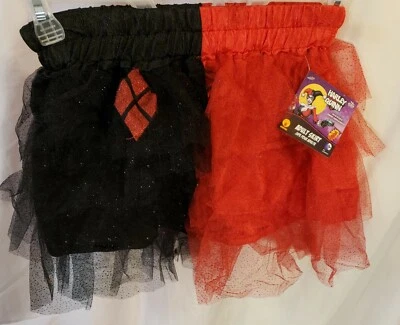 Harley Quinn Tutú Falda DC Comics Halloween Adulto Disfraz Accesorio Nuevo* (h) Foto 1 de 4
