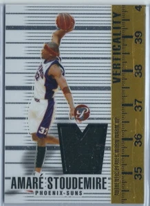2003-04 Pristine Basketball Amare' Stoudemire Verticality Suns Jersey Card - Foto 1 di 2