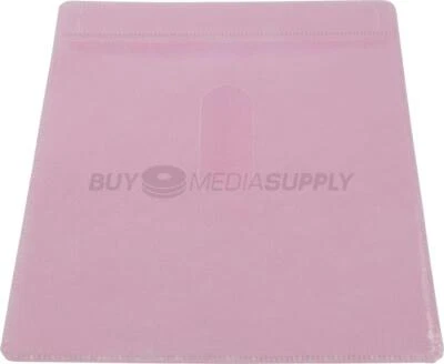 Lote de CD/DVD de doble cara funda de plástico color rosa no tejido Foto 1 de 4