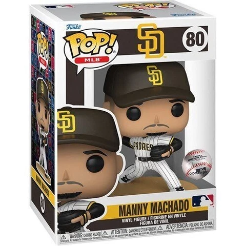 MANNY MACHADO SAN DIEGO PADRES FUNKO POP! VINYL FIGURE MLB #80 NEW IN BOX Cover