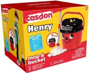 Casdon Henry Mop & Bucket Children's Pretend Role Play - Picture 1 of 5