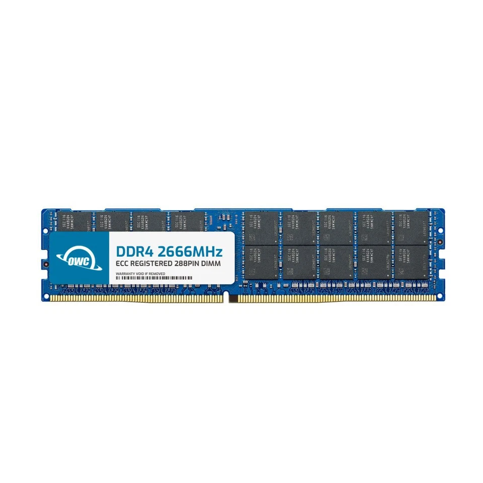 OWC 32GB 64GB DDR4 2666MHz ECC Registered RDIMM 288pin Memory RAM - Image 1 of 4