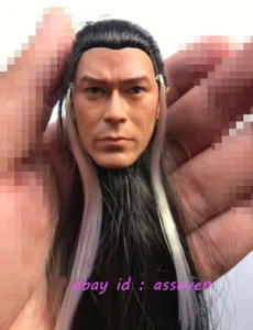 Figura de acción personalizada 1/6 Yang Guo Louis Koo trasplante de cabello cabeza en stock - Imagen 1 de 4