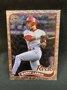 2024 Topps Series 1 #89B-51 Barry Larkin 1989 Design Silver Foil - Picture 1 of 2
