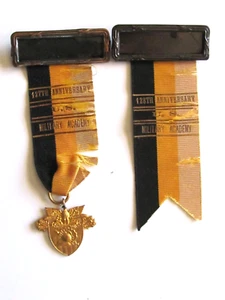 c 1930 US MILITÄRAKADEMIE WEST POINT ALUMNI MITGLIED WIEDERVEREINIGUNG MEDAILLE 2er SET - Bild 1 von 5