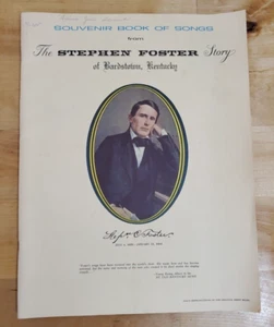 Souvenir Book of Songs from The Stephen Foster Story - Vintage (1960) Paperback - Picture 1 of 4