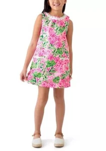 LILLY PULITZER GIRLS LILLY CLASSIC SHIFT DRESS, CONCH SHELL, KOALA LA LA, NWT, 8 - Picture 1 of 3
