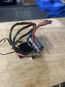 JLB Racing 120a ESC 3670 2,500kv Brushless Motor Combo HobbyWing Sensorless 4s - Picture 1 of 8