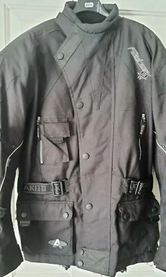 Akito Python 2 Motorcycle Textile Jacket Size 42 Or 14 ladies - Image 1 of 4
