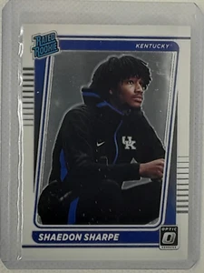 Shaedon Sharpe 2022 Chronicles Draft Optic Rated Rookie #21 - Kentucky Wildcats - Picture 1 of 2