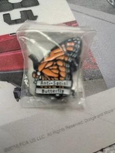 Anti Social Butterfly Enamel Pin - Picture 1 of 1