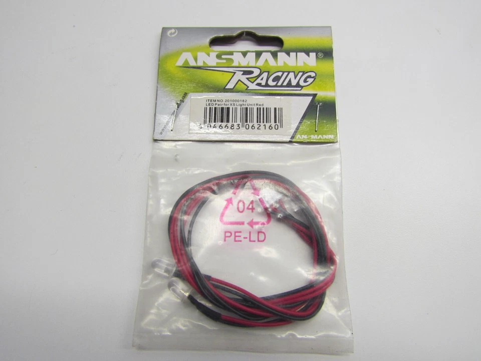 Ansmann 201000182, LED For XS Light Unit (Red/Pair). NIP - Image 1 of 1