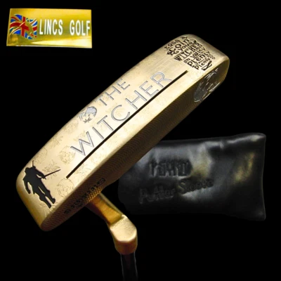 Custom Milled The Witcher Theme Ping Anser Putter 88.5cm Genuine Leather HC - Image 1 of 4