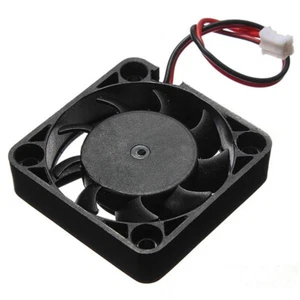 1PC 12V 2 Pin 40mm Computer Cooler Small Best Cooling Fan PC Black F Heat Sink - Picture 1 of 3