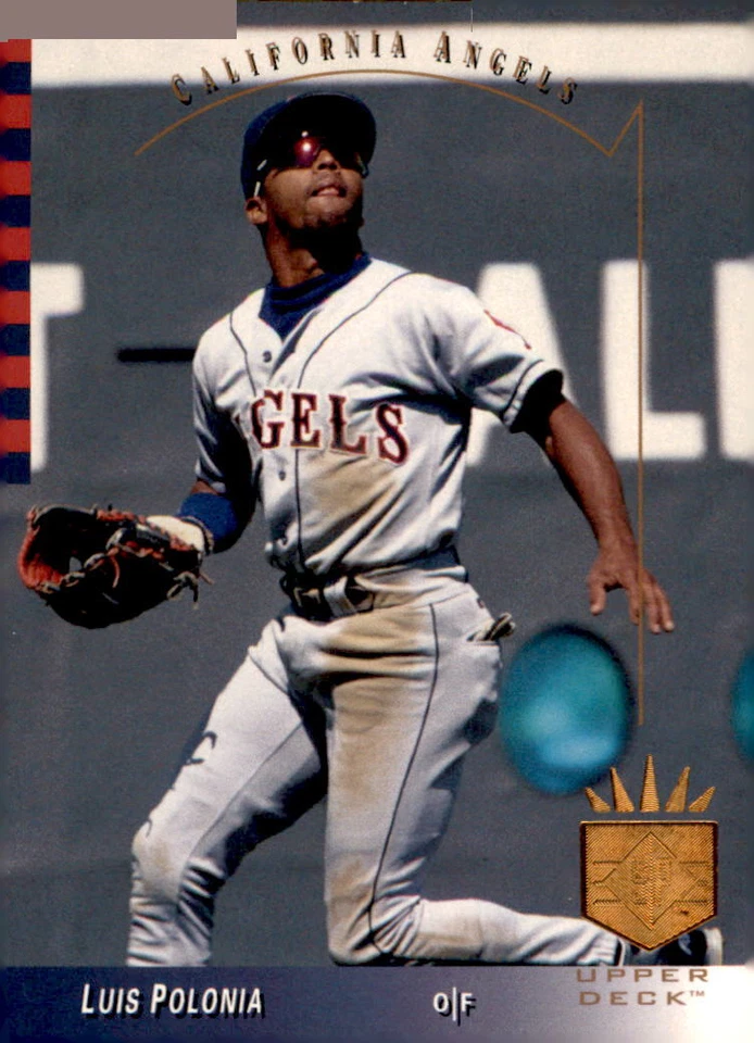 1993 SP #24 Luis Polonia - Image 1 of 2