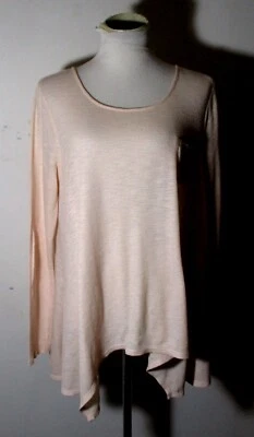 Top túnica asimétrica KENAR rosa mezcla modal talla L Foto 1 de 4