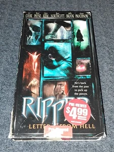 Ripper Letters From Hell VHS A.J. Cook Horror Suspense Thriller Lion's Gate - Picture 1 of 6
