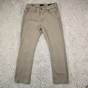 Bullhead Denim Co. Men's Slim Tan Khaki Denim Jeans Tag: 32x30 Actual: 31Wx28.5L - Picture 1 of 10