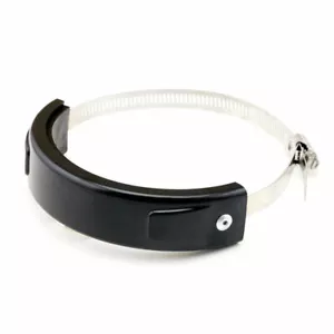 Round/Oval Akrapovic Exhaust Protector Can Cover Universal Motorbike 100mm-140mm - Picture 1 of 6