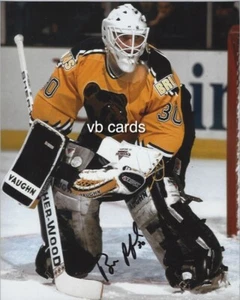 BOSTON BRUINS BILL RANFORD AUTOGRAPH PHOTO 8X10 SIGNED AUTO - Picture 1 of 2