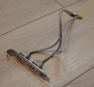 carte extension PC de bureau 2 connecteurs USB - Photo 1/2