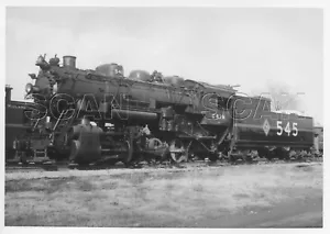 9EE883 RP 1954/1980s CHICAGO ILLINOIS MIDLAND RAILROAD 0-8-0 LOCO #545 - Picture 1 of 1