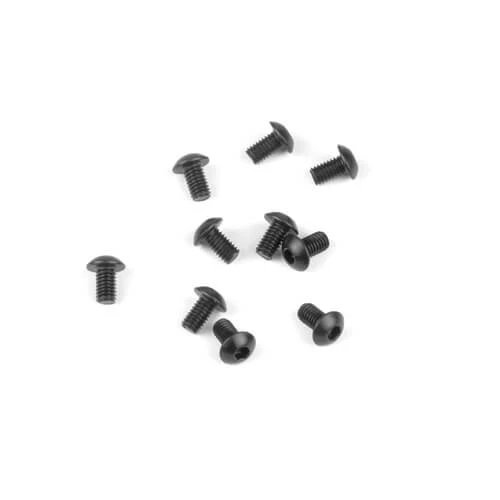 Tekno TKR1420 – M3x5mm Button Head Screws (black, 10pcs) - Image 1 of 1