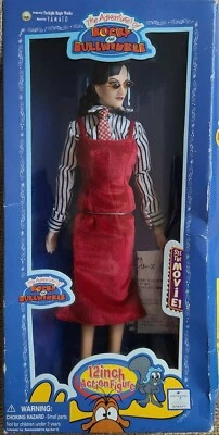 NATASHA - ¡RARO!  Figura de acción ADVENTURES OF ROCKY AND BULLWINKLE 12" Foto 1 de 4