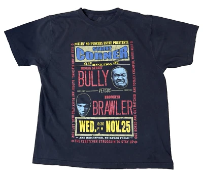 Camisa De Colección Enyce Slap Box XXL Broad Street Bully vs Brooklyn Brawler Y2K Rara Foto 1 de 4