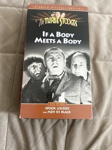 🎥The Three Stooges - If a Body Meets a Body (VHS, 1994) W4 - Picture 1 of 12