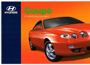 Hyundai Coupe 2000-01 UK Market Sales Brochure 1.6 2.0 SE - Picture 1 of 2