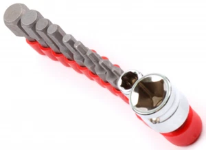 KOSHIHARA 1/4”Sq,3/8”Sq Hex Bit Socket & Bit Holder Set K220 11-pc With Holder - Picture 1 of 4