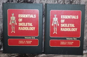 Essentials of Skeletal Radiology Vol 1 & 2 Yochum Rowe 1987 HC First Edition - Picture 1 of 9