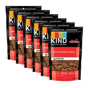 Healthy Grains Granola, Dark Chocolate Clusters, Healthy Snacks, Gluten Free, 10 - Picture 1 of 12