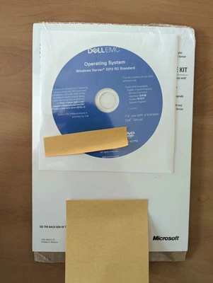 Microsoft Windows Server 2012 R2 Standard 64-Bit for Dell, 1-4 CPU w/Key - Image 1 of 2